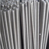 新嘉盾现货供应M8*1米高强度丝杆 高强度镀锌丝杠 全扣丝双头丝