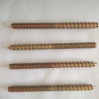 供应单尖双牙丝供应 镀彩双尖全扣丝 家具螺丝规格M10