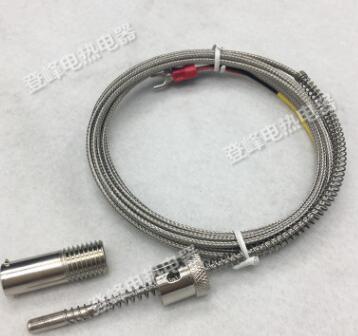 K型卡簧式热电偶 压扣式卡扣式可调式压簧热电阻 注塑机热电偶