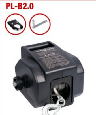 供应厂家供应2000磅直流12伏船用电动绞盘