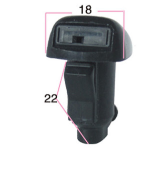 吉利帝豪EC7远景GC7海景SC7 改装前雨刮喷水嘴 扇形喷头水嘴永涛