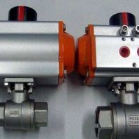 法兰Q611F气动二片式球阀上海