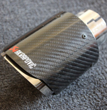 厂家直供尾喉 汽车排气管烤蓝尾喉两三厢改装专用碳纤维尾喉