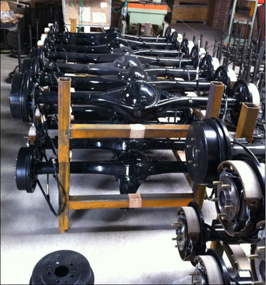 FOTON金杯金龙福田海狮全车配件后桥总成带主减速器差速器总