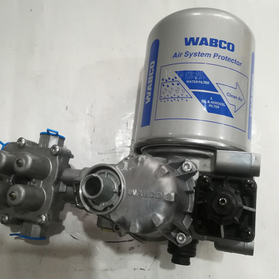 解放j6空气干燥筒罐3511020-50A J6干燥桶原厂配件过滤空气杂质罐