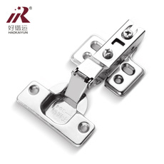 不锈钢液压铰链阻尼缓冲液压静音合页铰链橱柜固定式铰链家具铰链