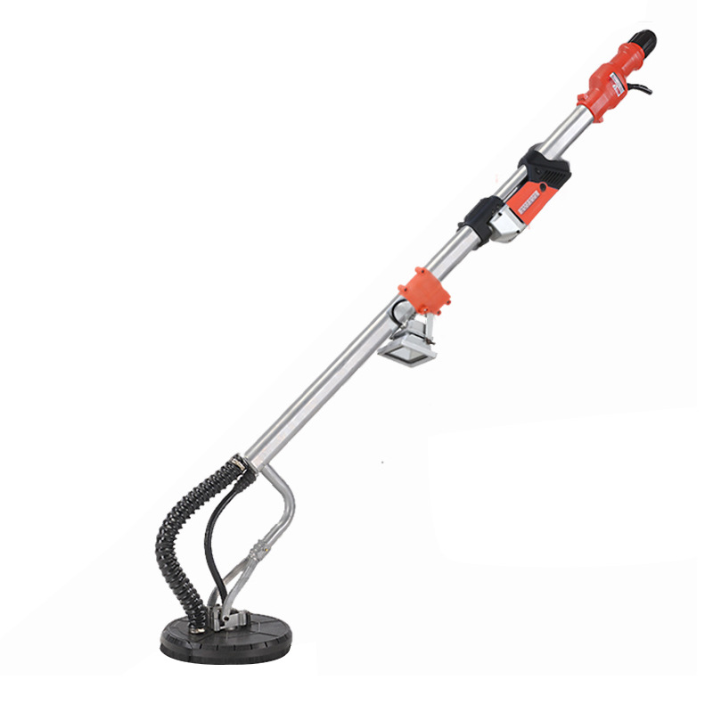 无尘墙面打磨机抛光长杆腻子吸尘打磨机电动砂纸砂光机墙壁磨墙机