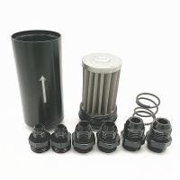 汽油滤清器燃油滤清器汽车改装50MM机油燃油滤清器AN6 AN8 AN10