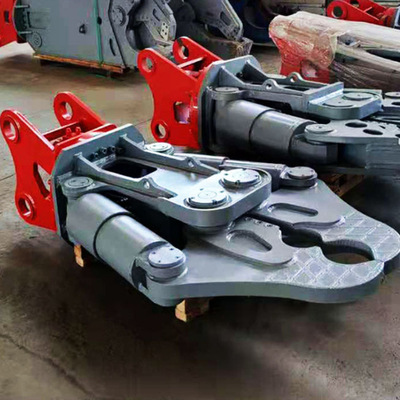 挖掘机液压钳 钢筋混凝土快速破碎 固定式液压粉碎钳 建筑破碎刀