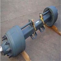 供应24T单点悬挂 鼓式单点悬挂 半挂车特种车车桥品质保