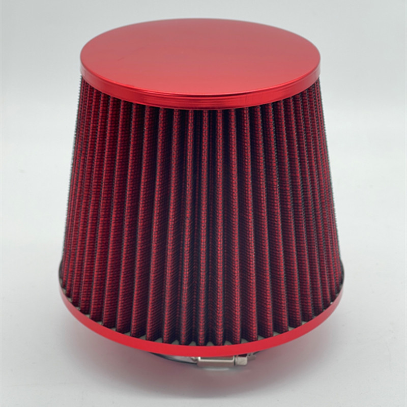源头厂家汽车改装大流量进气改装76mm冬菇头空气滤芯空气过滤器