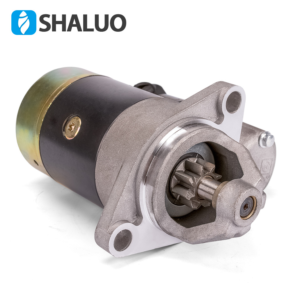 柴油马达发动机水泵电起动马达起动机QD114 QD114A 0.8KW 顺逆