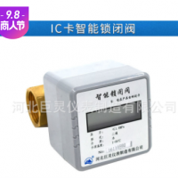 IC卡智能锁闭阀温控调节 刷卡暖气阀 射频卡暖通 地暖控制器