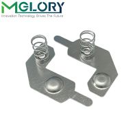 电池连接片五金冲压 5号电池五金连接片正负极电池连接弹簧片批发