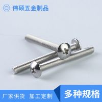 厂家供应不锈钢十字平头螺丝 十字倒边螺丝钉欢迎进店咨询批发价