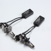 汽车重卡货车 LED汽车前大灯 远近一体超亮聚光 F5双色H4 12V/24V