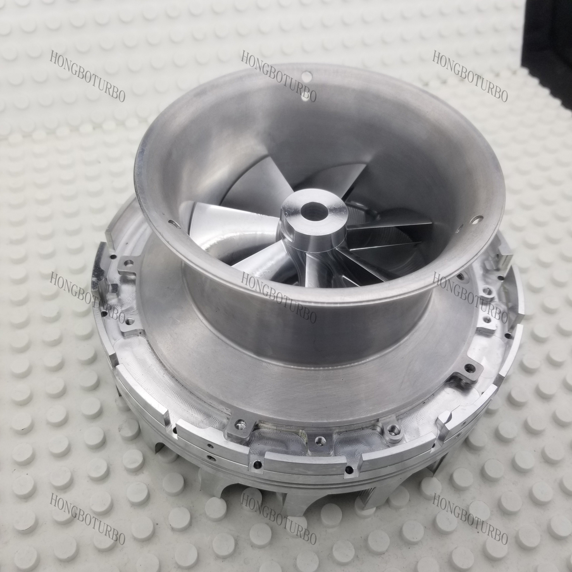 无人机航空铝叶轮 涡喷发动机导向器 7075