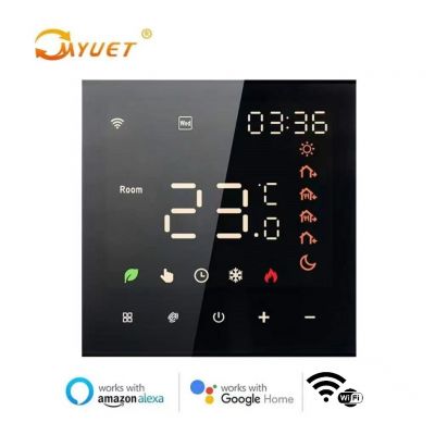 涂鸦WiFi温控器数显智能 水地暖电地暖恒温器 智能温度控 制调节器