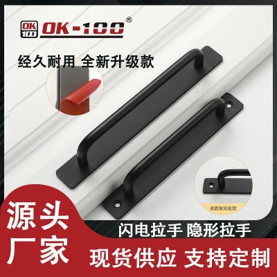 铝合金门把手手柄打孔防盗门室内卫生间浴室推拉门入户大门拉手