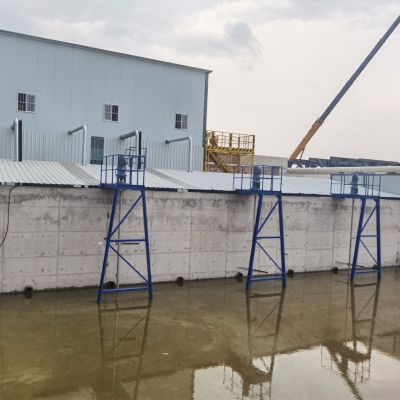 QJB2.5/8-400/3-740潜水搅拌机安装布置图