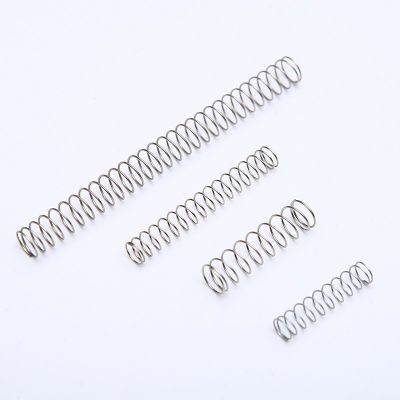 定制304 201不锈钢压缩弹簧 圆柱螺旋压力弹簧 五金工具小弹簧